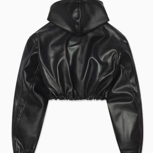 KHY CROPPED LEATHER JACKET COMPLETELY SOLD OUT